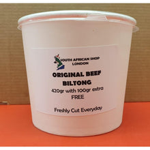Load image into Gallery viewer, Biltong Tub Large 499g