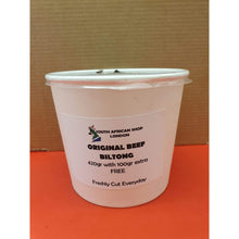 Load image into Gallery viewer, Biltong Tub Large 499g