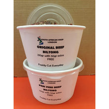 Load image into Gallery viewer, Biltong Tub Small 249g