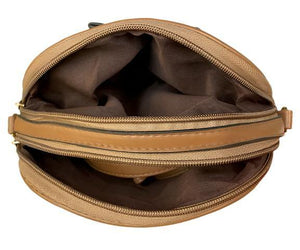 Cotton Road Clutch Bag Brown