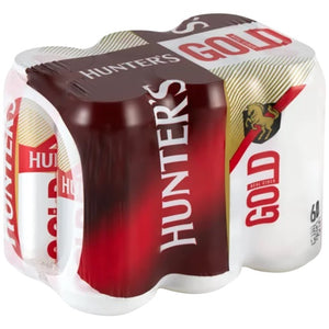 Hunters Gold Can 6x440ml