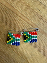 Load image into Gallery viewer, SA Flag Beaded Pin
