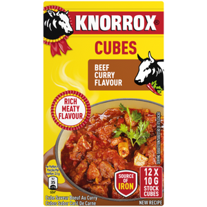 Knorrox Beef Curry Cubes 12s