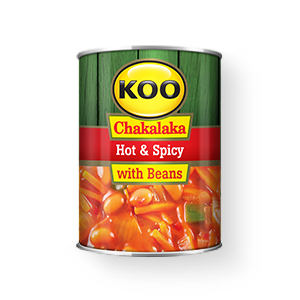 Koo Chakalaka Hot with Beans 410gr