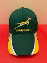 Load image into Gallery viewer, Springbok Official Cap, Stripped or yellow visor
