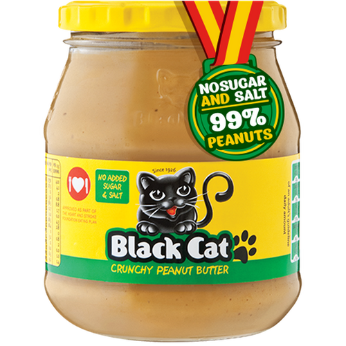 Black Cat No Sugar Crunchy 400g-Tin, Bottle Products-South African Store London