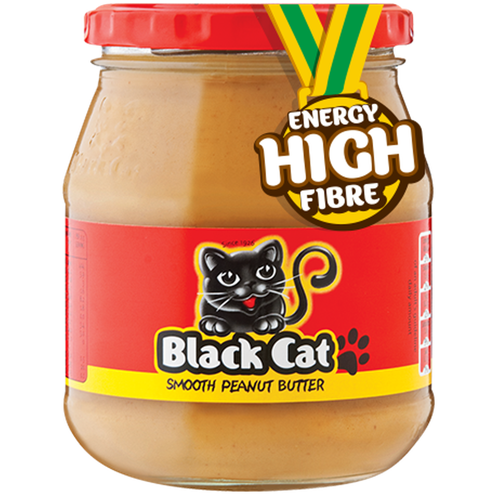 Black Cat Smooth Peanut Butter 400g-Tin, Bottle Products-South African Store London