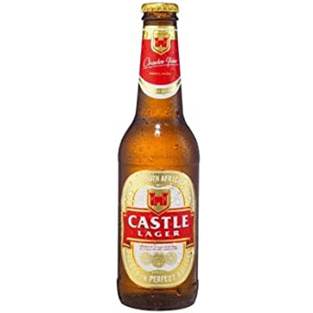 Castle Lager 340ml Bottle-Beers,Cider, Spirits-South African Store London