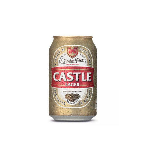 Castle Lager 330ml Can-Beers,Cider, Spirits-South African Store London