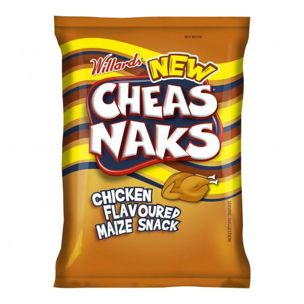 Willards Cheas Naks Chicken 135g-Chips-South African Store London