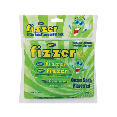 Fizzer Cream Soda Bag 24s 278gr-Sweets/Safari-Cream Soda-South African Store London