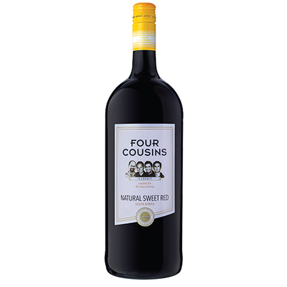 Four Cousins Red 750ml-Jumbo Wines-South African Store London