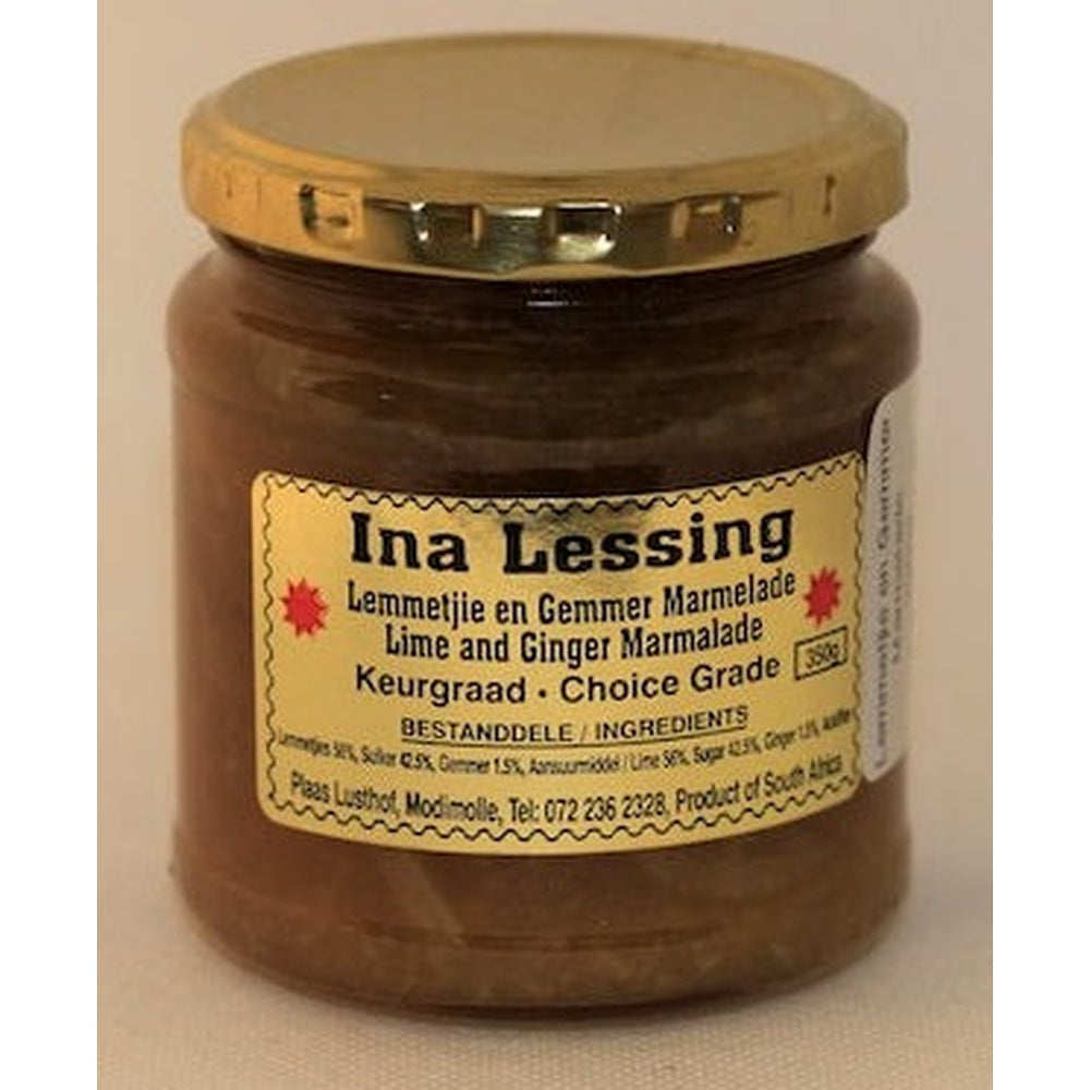 Ina Lessing Lime & Ginger Marmalade 300m