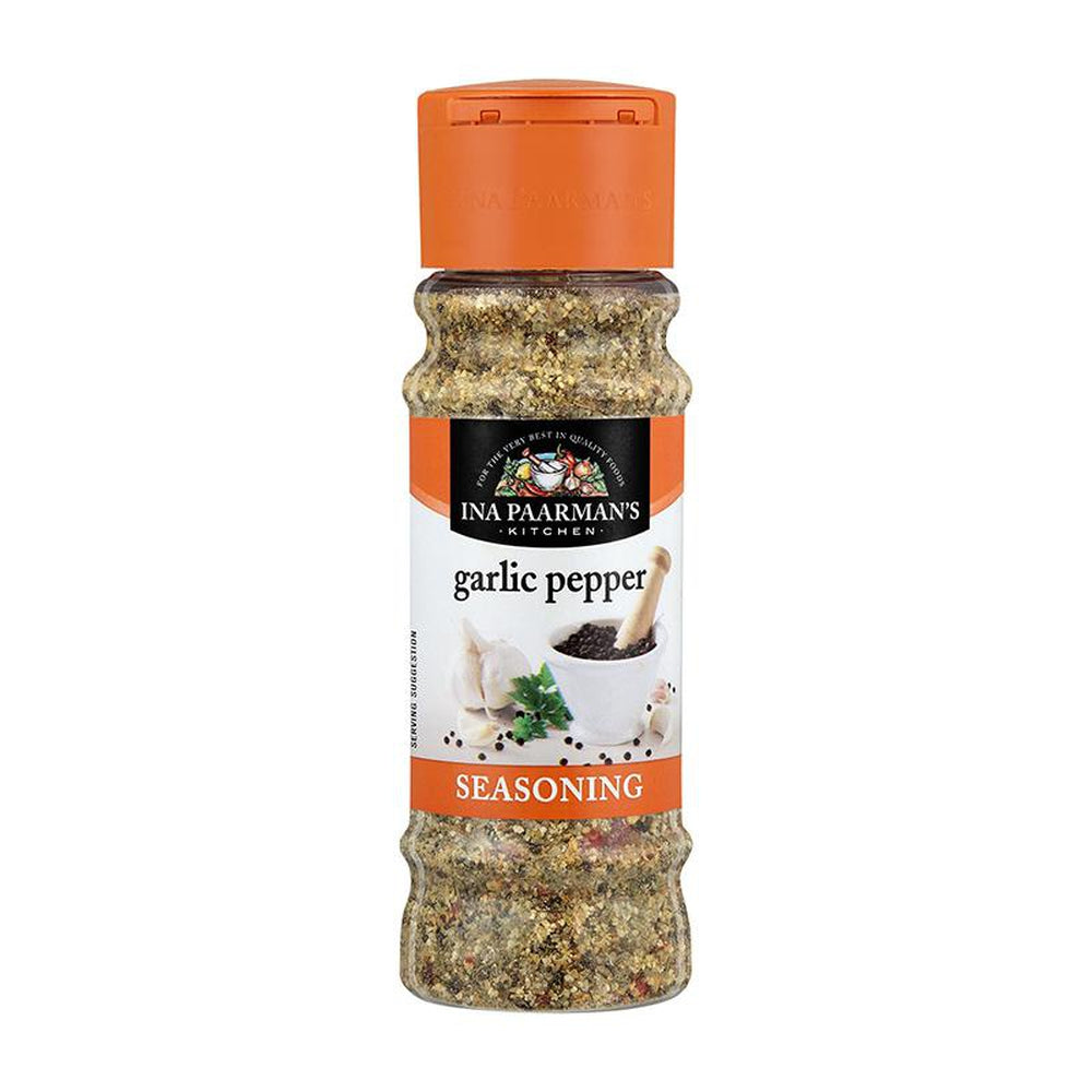Ina Paarman's Garlic Pepper 200ml-Spices, Sauces, Curry Powder-South African Store London