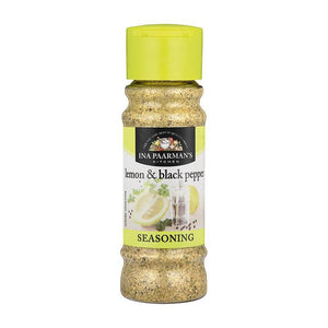 Ina Paarman's Lemon & Black Pepper 200 ml-Spices, Sauces, Curry Powder-South African Store London