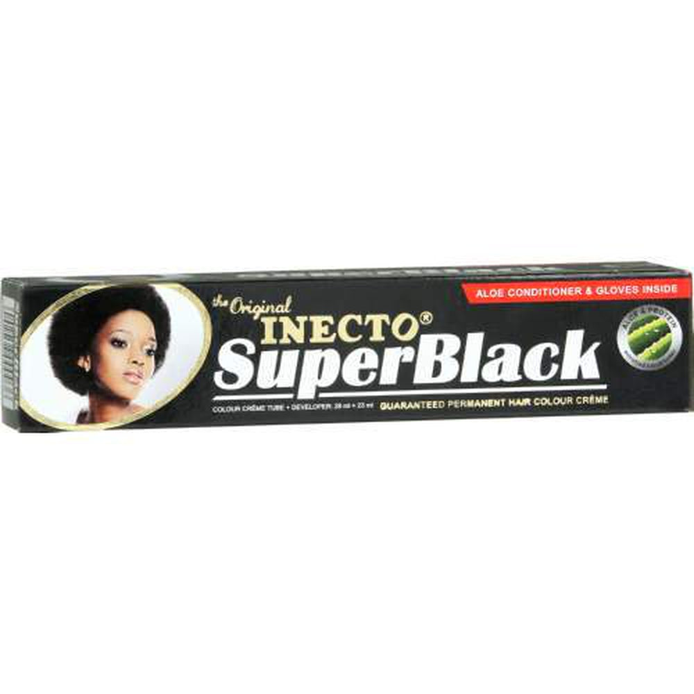 Maroon Inecto Inecto Super Black 25ml – South African Shop London