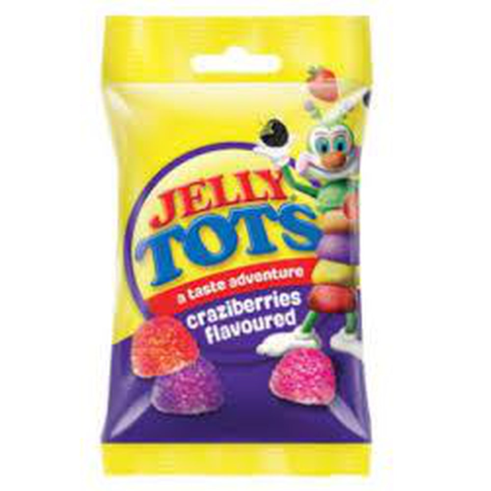 Jelly Tots Craziberries 100gr