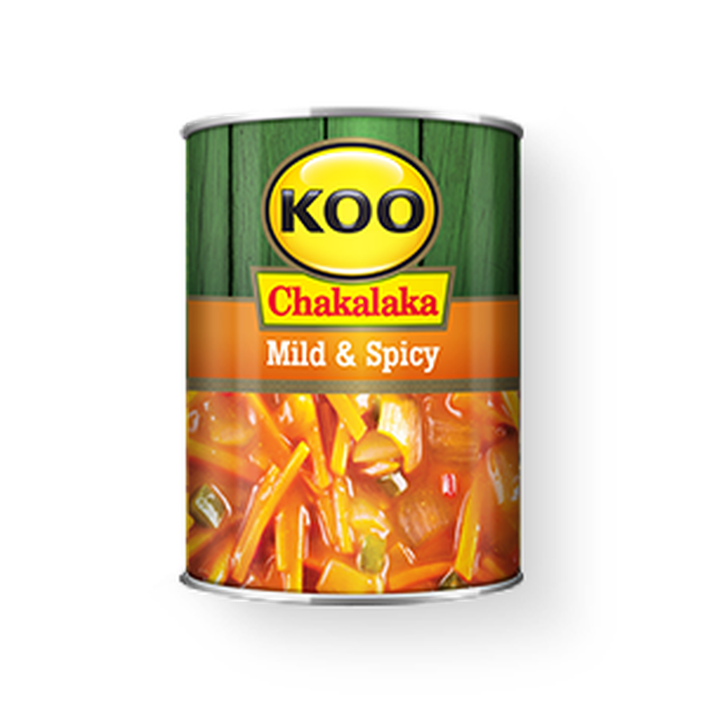 Koo Chakalaka Mild & Spicy 410g-Tin, Bottle Products-South African Store London