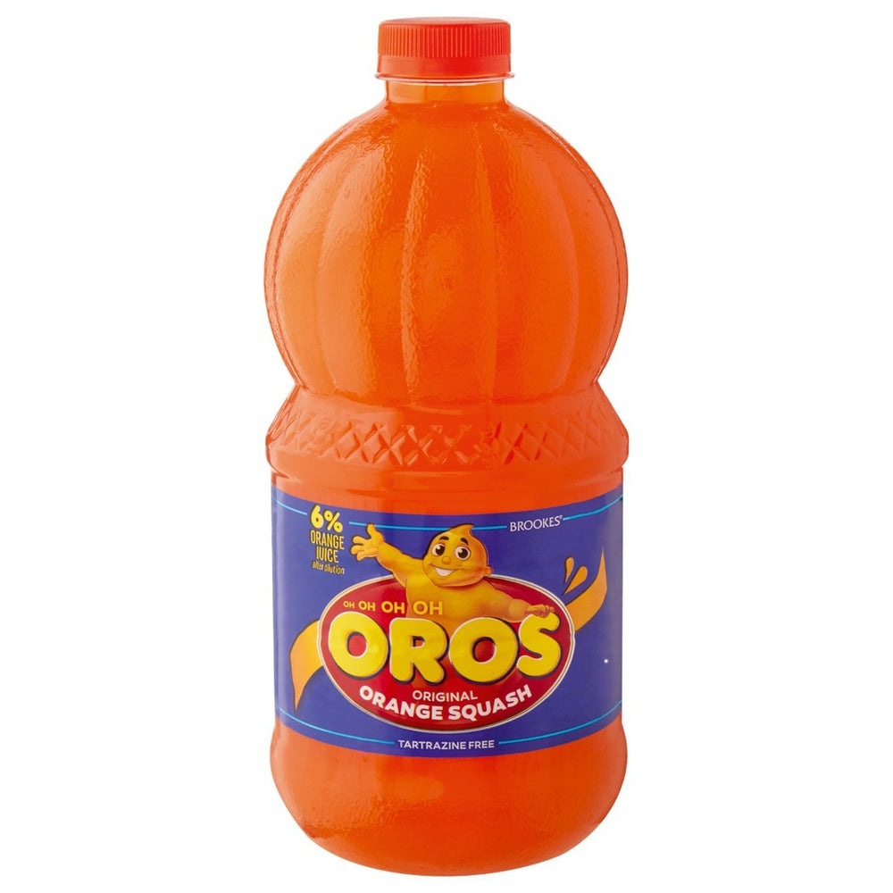 Brookes Oros Orange Squash 2Lt Bottle-Juice, Mixes-South African Store London