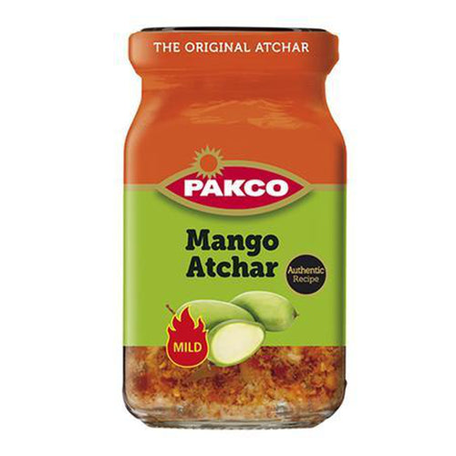 Pakco Mango Atchar 385g-Tin, Bottle Products-South African Store London
