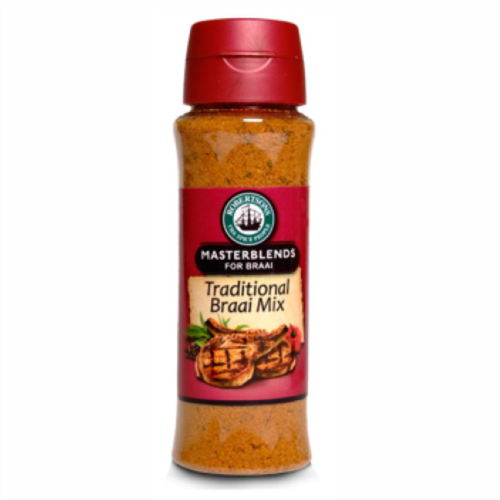 Robertsons Traditional Braai Mix 200G-Spices, Sauces, Curry Powder-South African Store London