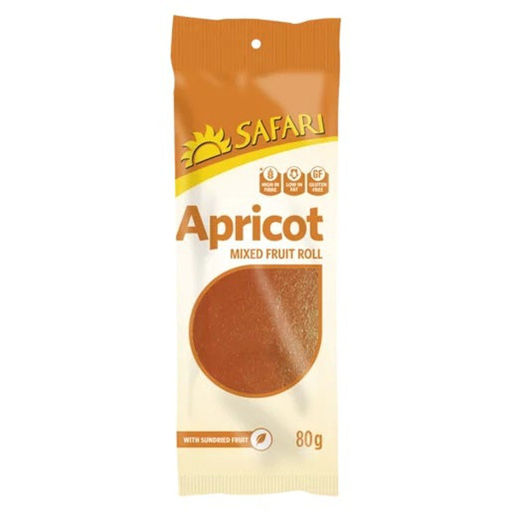 Safari Fruit Roll Apricot 80g