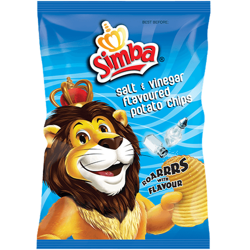 Simba Salt & Vinegar 125g-Chips-South African Store London