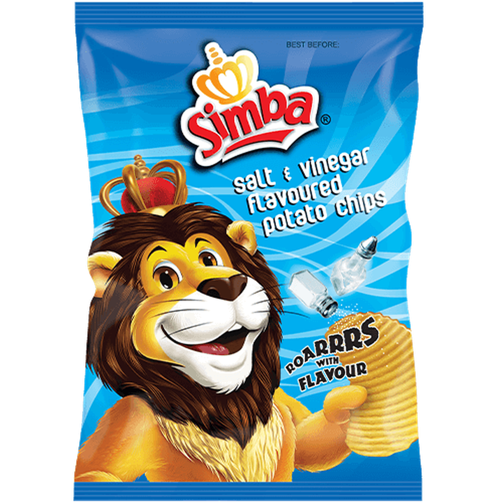 Simba Salt Simba Salt & Vinegar 125g – South African Shop London