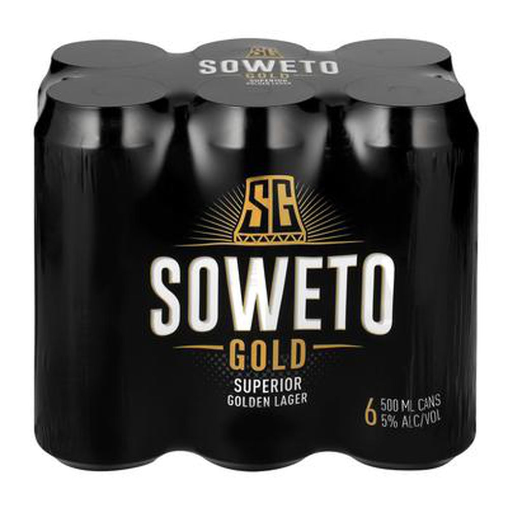 Soweto Gold 6x500ml Can