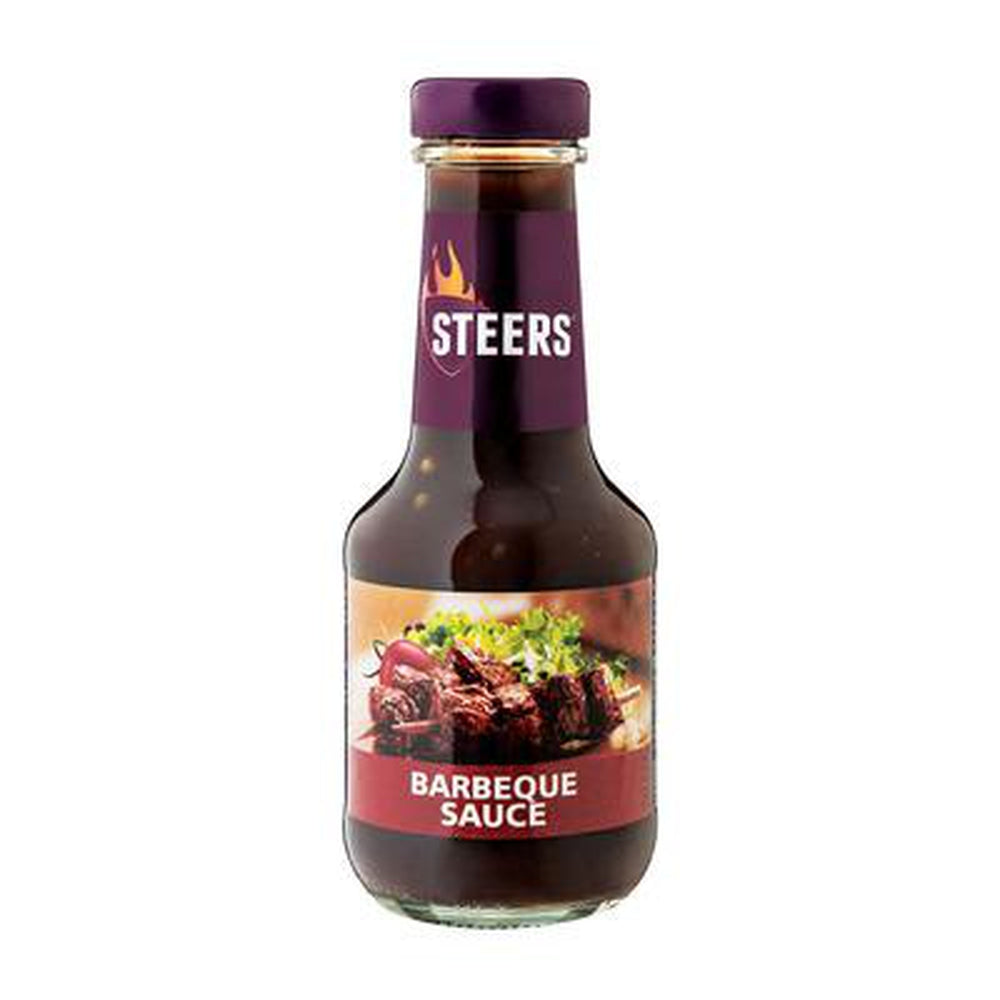 Steers BBQ Sauce 375ml-Spices, Sauces, Curry Powder-South African Store London