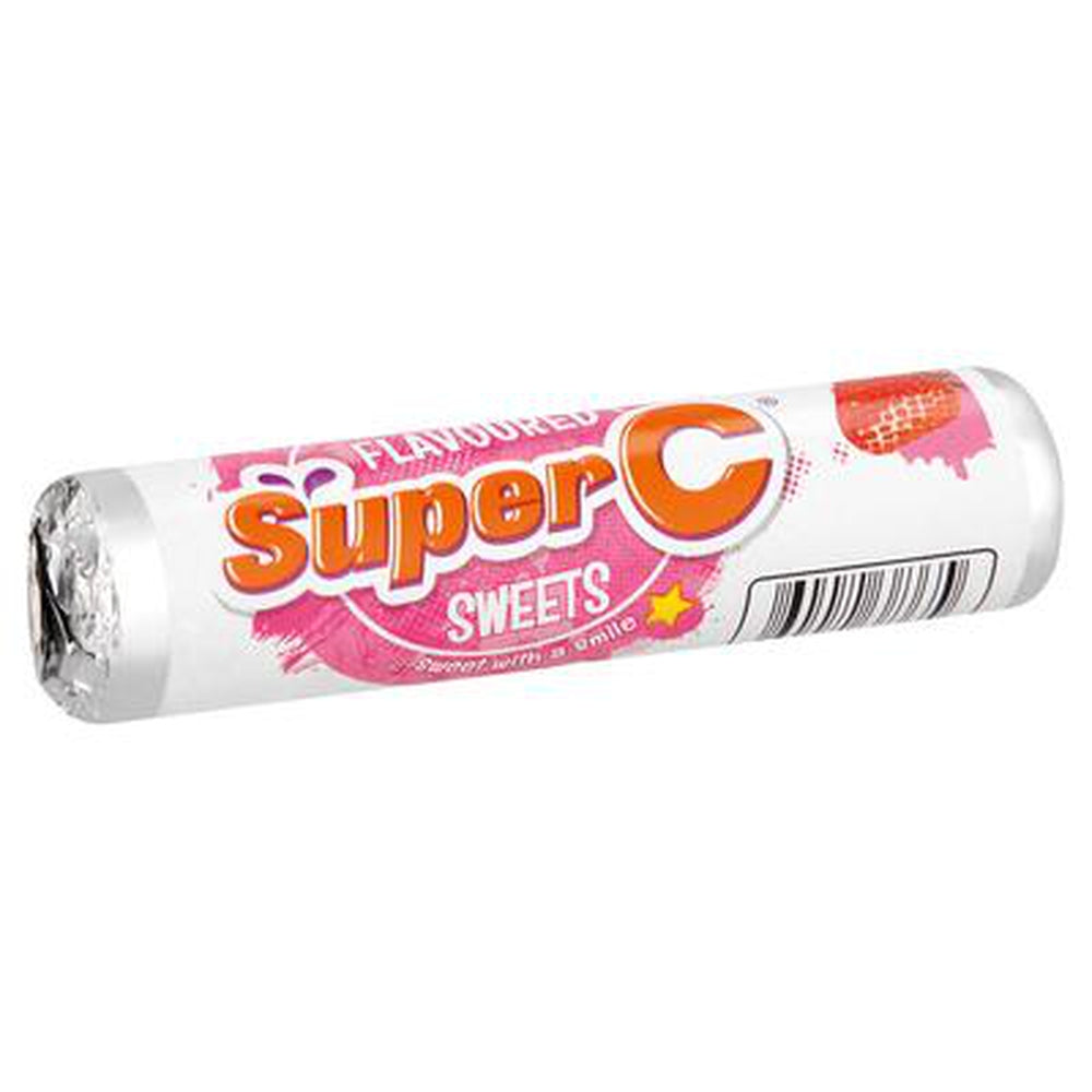 Super C Strawberry 12s-Sweets/Safari-South African Store London